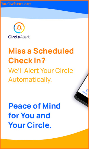 Circle Alert – Safety Check screenshot