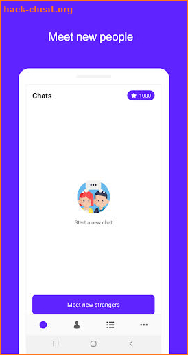 Circle chat - Meet new people, Free stranger chat screenshot