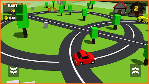 Circle Crash - Blocky Highway screenshot