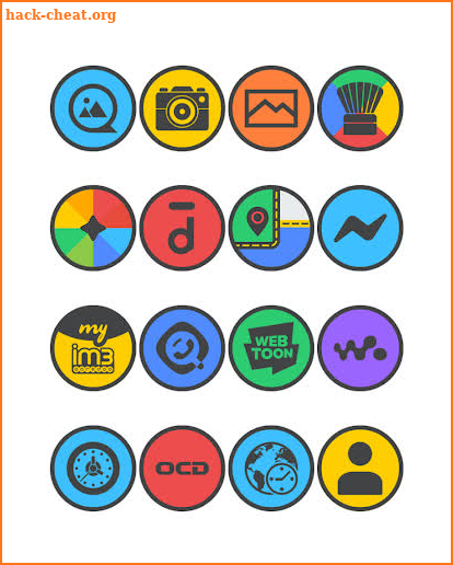 Circle Dark - Icon Pack screenshot