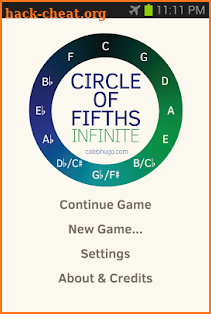 Circle of Fifths Infinite! Pro screenshot