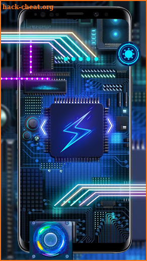 Circuit Board Live Wallpapers screenshot