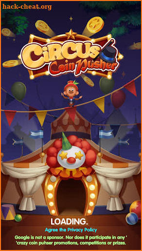Circus coin pusher screenshot