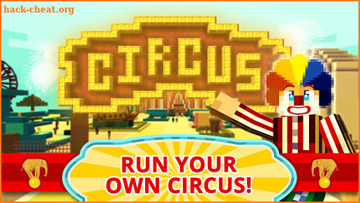 Circus Craft: Rollercoaster, Animals & Crafting 3D screenshot