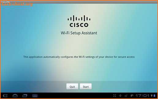Cisco Network Setup Assistant screenshot