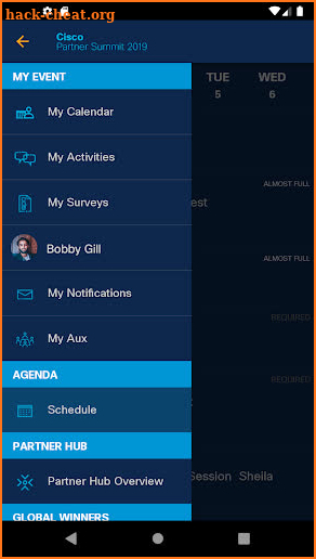 Cisco Partner Summit screenshot