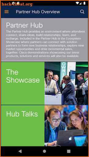 Cisco Partner Summit screenshot