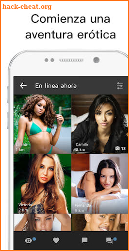 Citas casuales y adultos solteros - Chat gratis screenshot