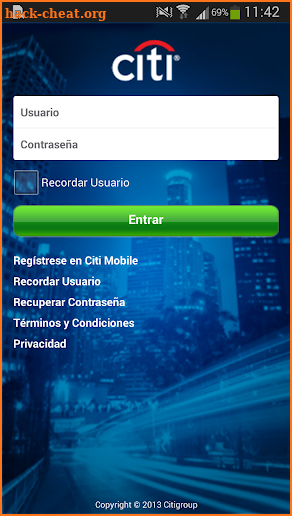 CitiMobile CO screenshot