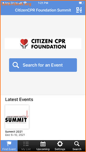 Citizen CPR Foundation Summit screenshot