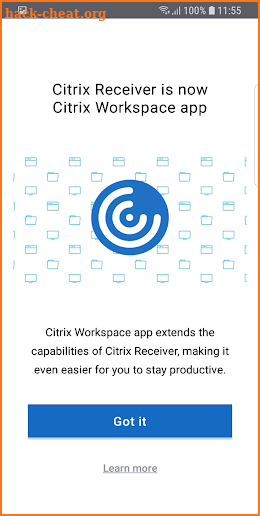 Citrix Workspace screenshot