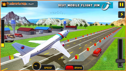 City Airplane Pilot Flight screenshot