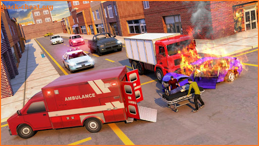 City Ambulance Emergency Rescue Simulator screenshot