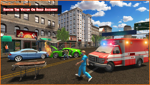 City Ambulance Rescue Driving Simulator screenshot