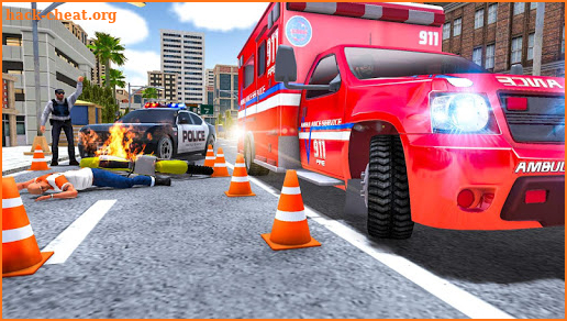 City Ambulance Rescue Simulator Games screenshot