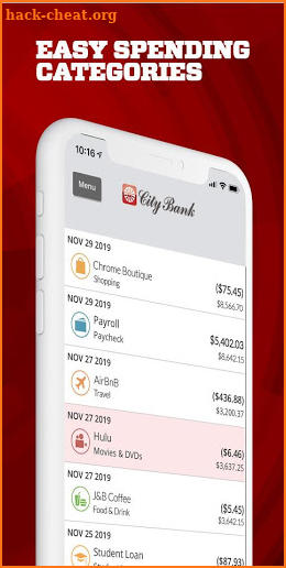 City Bank Personal screenshot