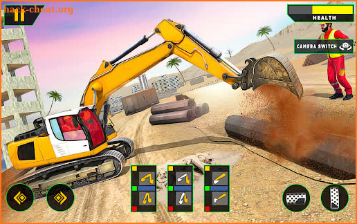 City Building Games 3D: Forklift Construction Game screenshot