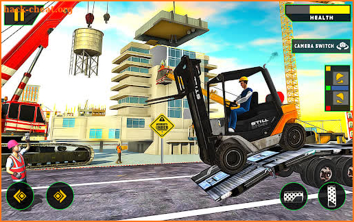 City Building Games 3D: Forklift Construction Game screenshot