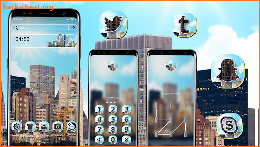 City Building Theme screenshot