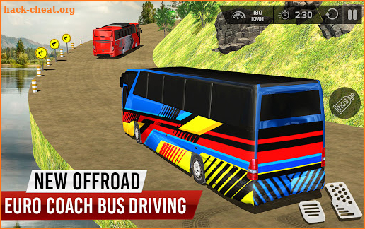 City Bus Simulator: Offroad Coach Bus Driving 3D screenshot