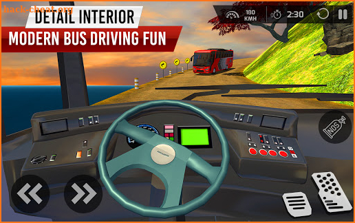 City Bus Simulator: Offroad Coach Bus Driving 3D screenshot