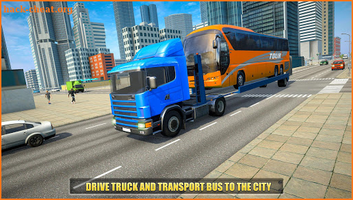 City Bus Transport Truck: Free Transport Games screenshot