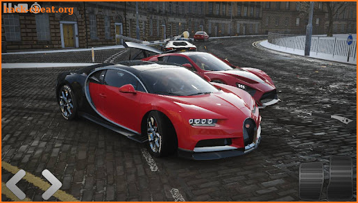 City Car Racing Bugatti Chiron screenshot