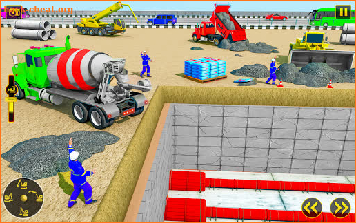 City Construction Game: Snow Excavator Simulator screenshot