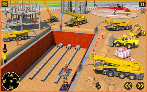 City Construction Simulator: Snow Excavator Games screenshot