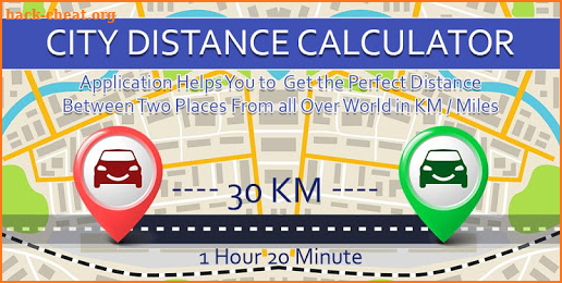 City Distance Calculator - Distance Navigation screenshot
