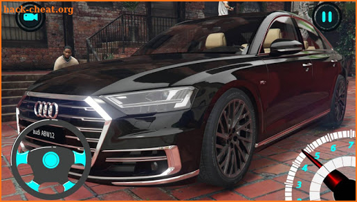 City Drive Audi A8 - Parking & Drag screenshot