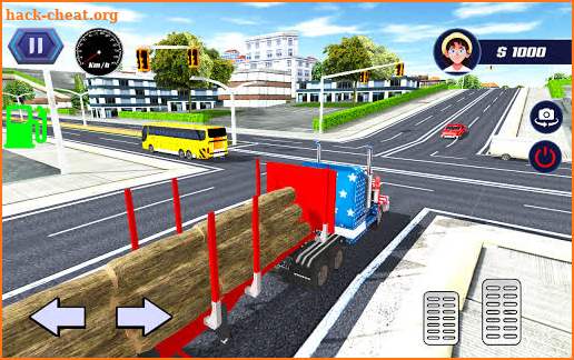 City Driving Truck Simulator 3D screenshot