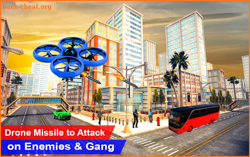 City Drone Attack-Rescue Mission & Flight Game screenshot
