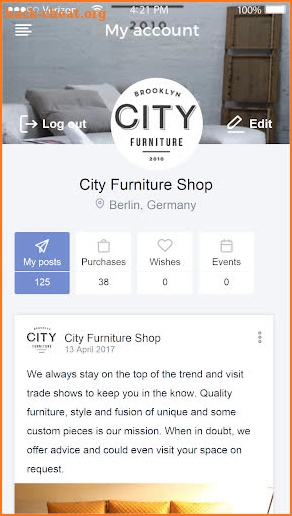 City Furniture Shop screenshot