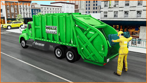 City Garbage Dump Truck Game screenshot