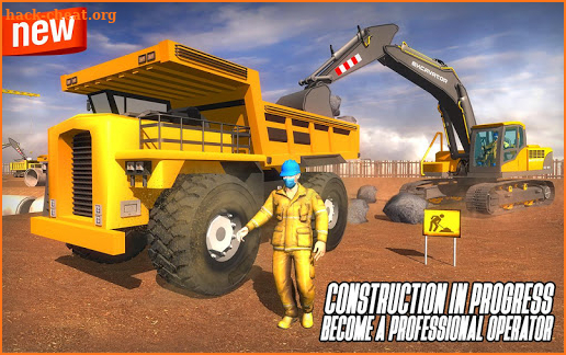 City Heavy Excavator: Construction Crane Pro 2018 screenshot
