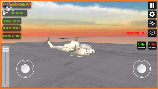 City Helicopter Simulator screenshot