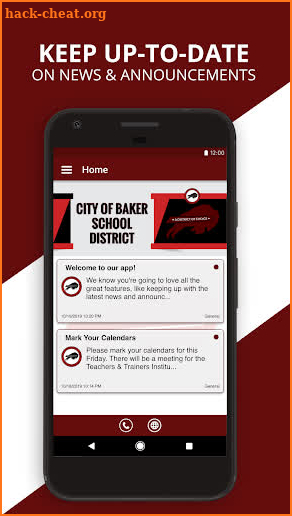 City of Baker School System screenshot