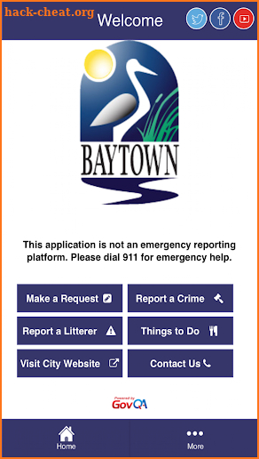 City of Baytown screenshot