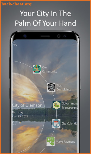 City of Clemson screenshot