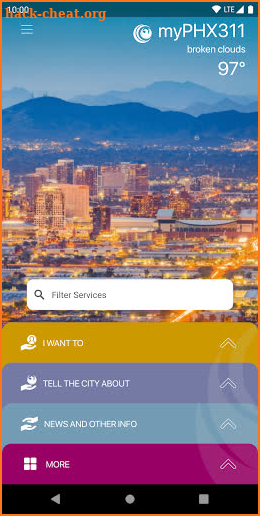 City of Phoenix - myPHX311 screenshot
