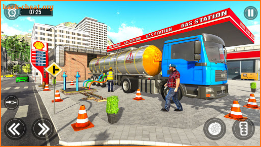 City Oil Tanker: Truck Driving Simulator Games screenshot