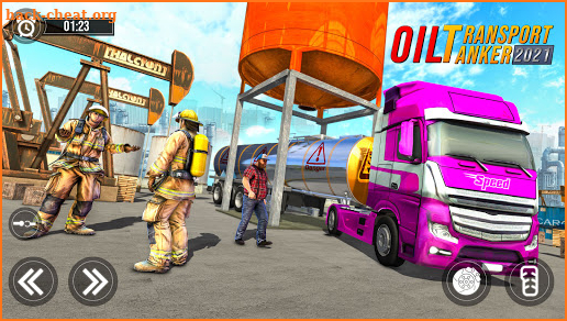 City Oil Tanker: Truck Driving Simulator Games screenshot