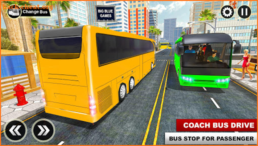 City Passenger Coach Bus Simulator: Bus Driving 3D screenshot