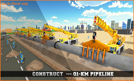 City Pipeline Construction: Plumber work screenshot