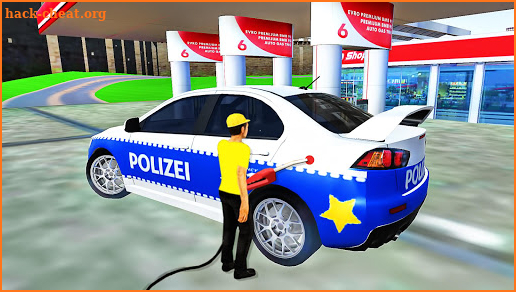 City Police Car Lancer Evo Driving Simulator screenshot