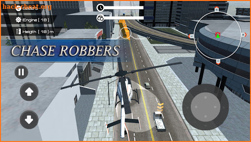 City Police Helicopter Chase Sim 3D screenshot