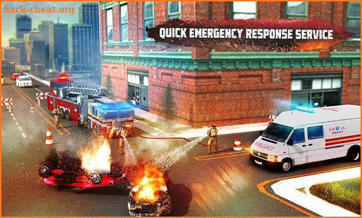 City Rescue Fire Truck Games screenshot