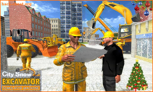 City Snow Excavator Simulator Machine screenshot