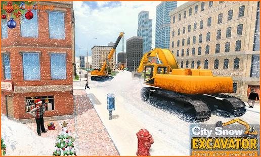 City Snow Excavator Simulator Machine screenshot